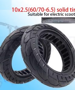 10X2.5 (60/70-6.5) solid tire with installation Suitable for electric scooters