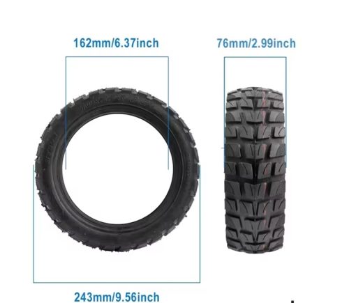 10x2.75-6.5 outer Tire With Installation  Electric Scooter 10 Inch 10*2.75-6.5 Tubeless Off-road - Image 6