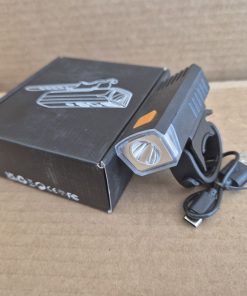 Light with mount on front handle. Usb charger