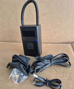 Portable tire inflator air compressor