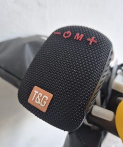 Waterproof portable riding low bass speaker with clip, for electric scooters/bicycles IPX5