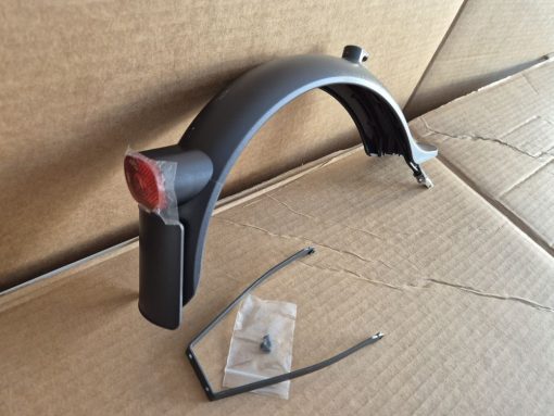Back plastic cover for Xiaomi / MI electric scooter with lamp and support - M365, MI3, 1S, PRO, Essential, Light with installation