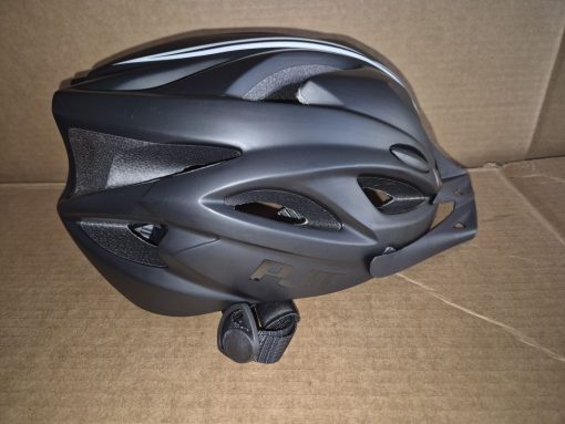 Helmet for bicycle/electric scooter riding. Black color.