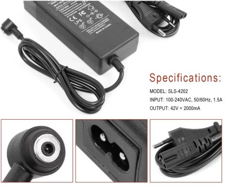 42V 2A Battery Charger for Xiaomi Electric Scooter 4 Pro 4 E-Scooter Kickscooter Battery Chargering Power Replacement - Image 2