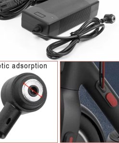 42V 2A Battery Charger for Xiaomi Electric Scooter 4 Pro 4 E-Scooter Kickscooter Battery Chargering Power Replacement