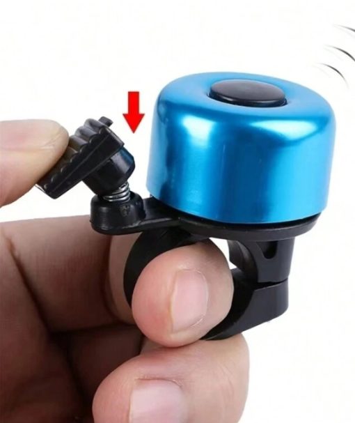 Mini Bicycle Bell, Clear & Loud Sound, Spring-Loaded Ringing, Mountain Bike Bell Horn, Cycling Accessory, Colorful Safety Bell - Image 2