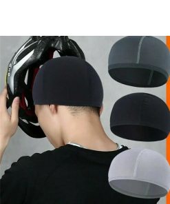 1pc Cooling Dome Skull Cap: Sweat-Wicking Helmet Liner For Motorcycle & Cycling Hat