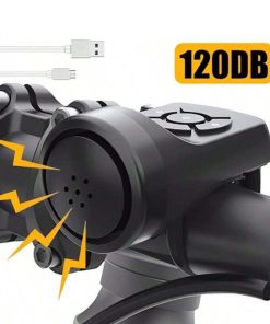 Bike Horn High Decibel Universal Warning Sound Bicycle Bell For Mountain & Road Bike