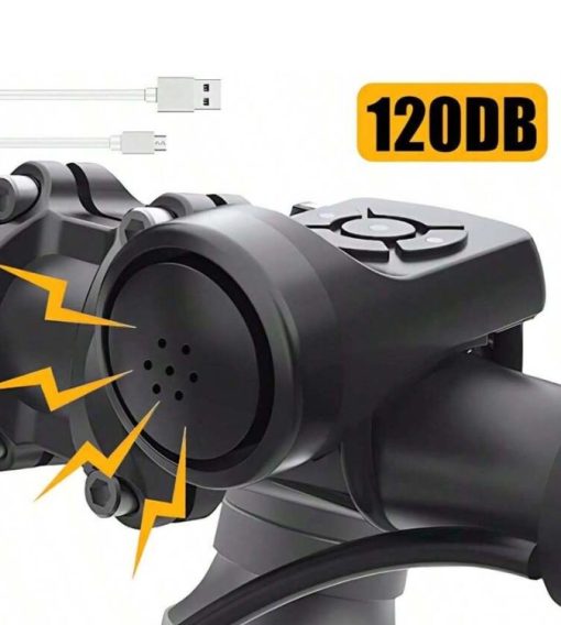 Bike Horn High Decibel Universal Warning Sound Bicycle Bell For Mountain & Road Bike