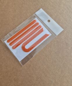 Front wheel side stickers for Xiaomi, MI scooter